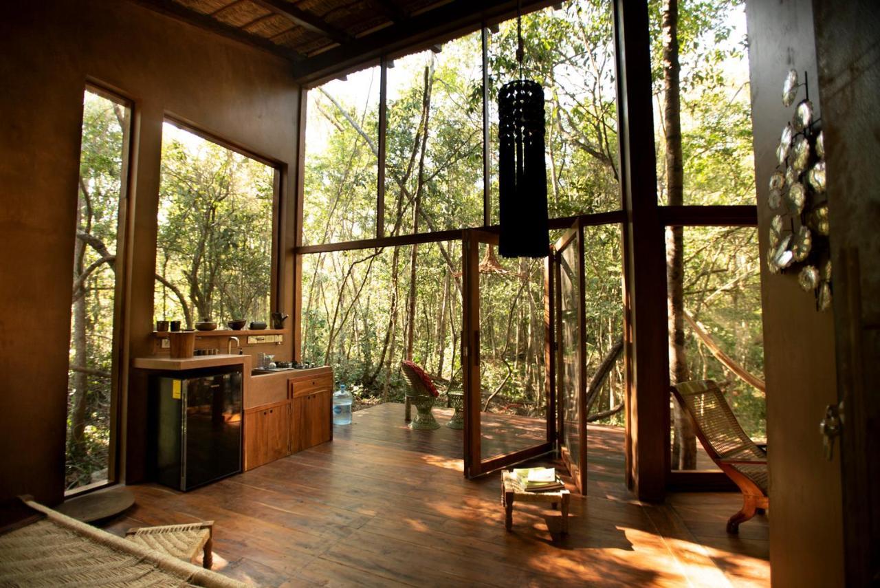 Ojo De Arbol, Boutique Cabin In The Real Jungle Тулум Экстерьер фото