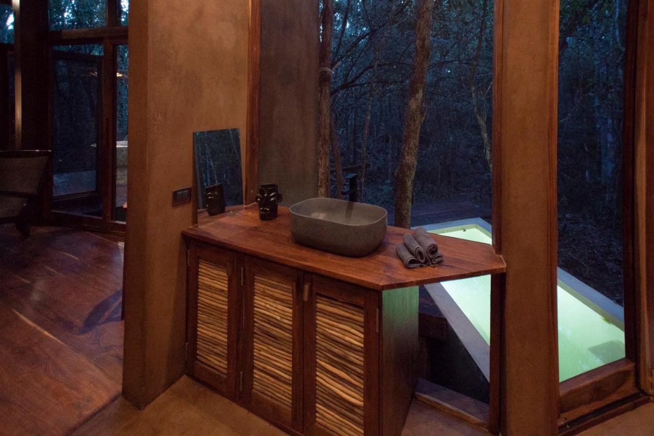 Ojo De Arbol, Boutique Cabin In The Real Jungle Тулум Экстерьер фото