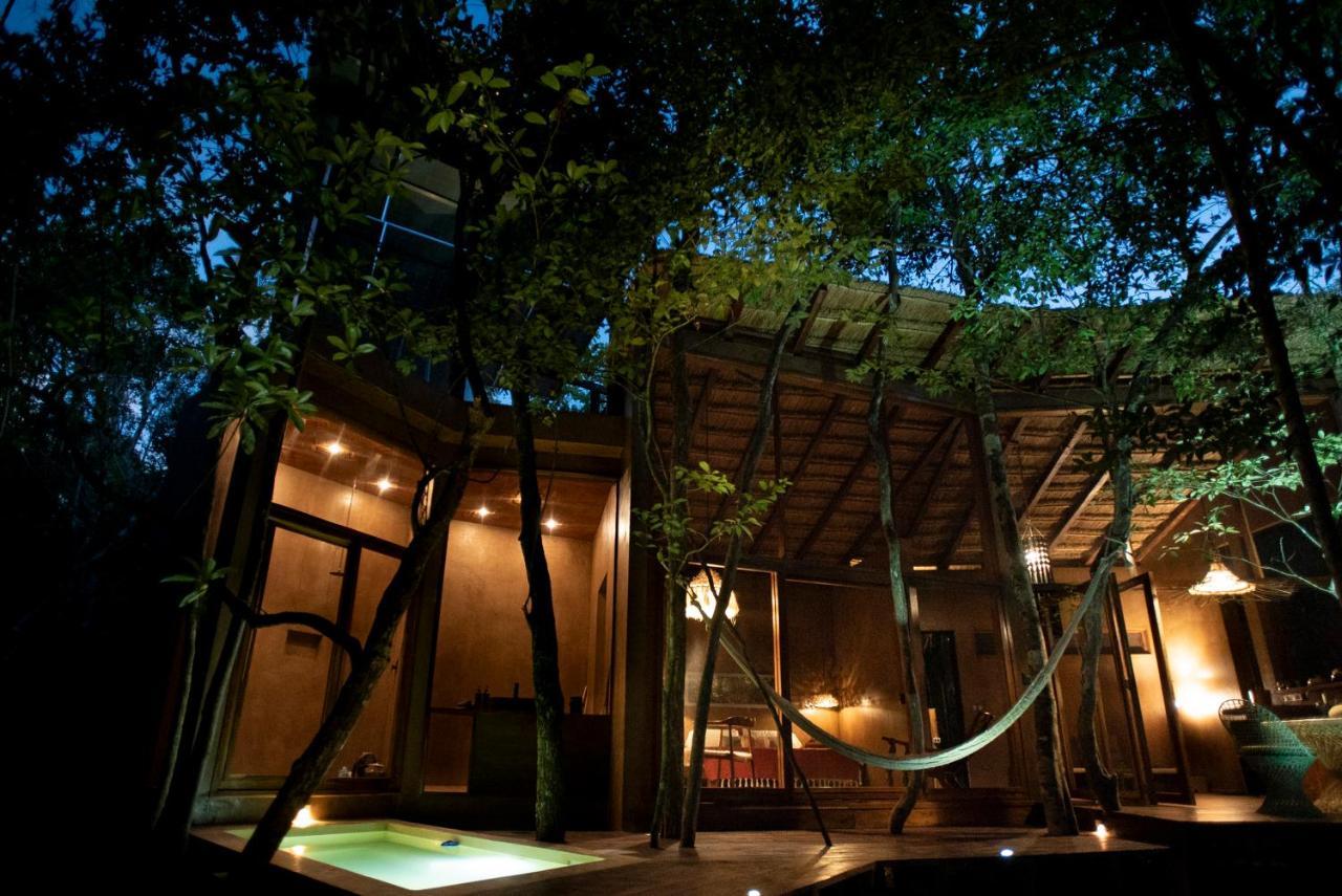 Ojo De Arbol, Boutique Cabin In The Real Jungle Тулум Экстерьер фото