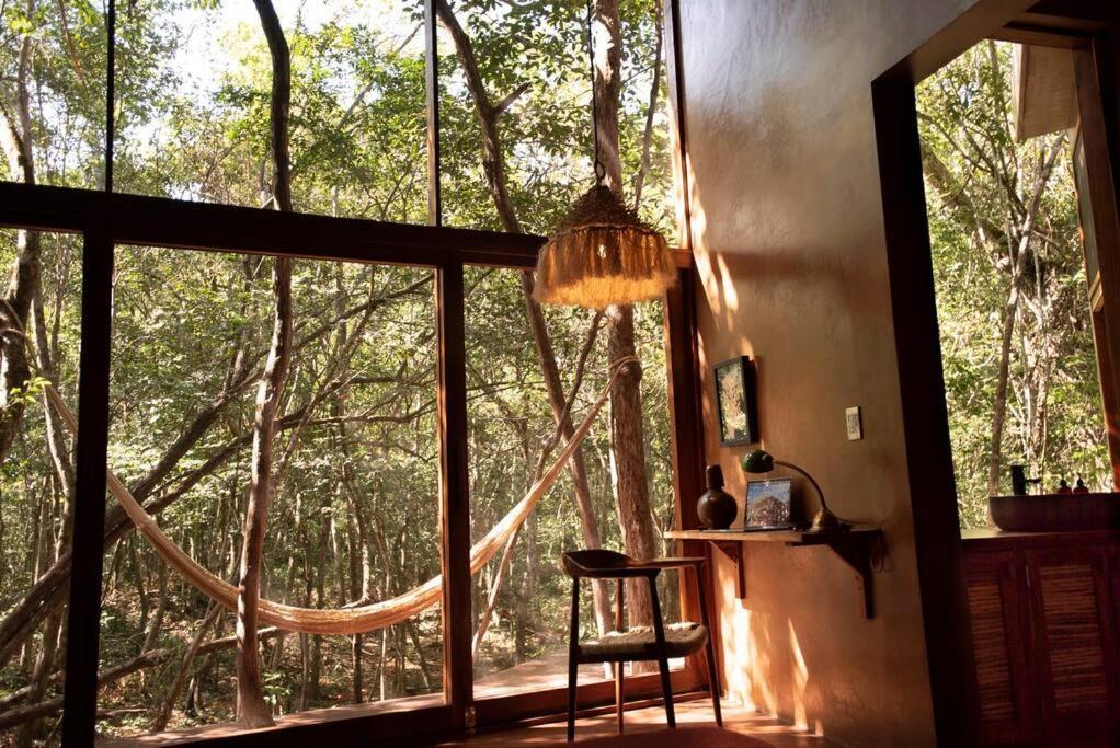 Ojo De Arbol, Boutique Cabin In The Real Jungle Тулум Экстерьер фото