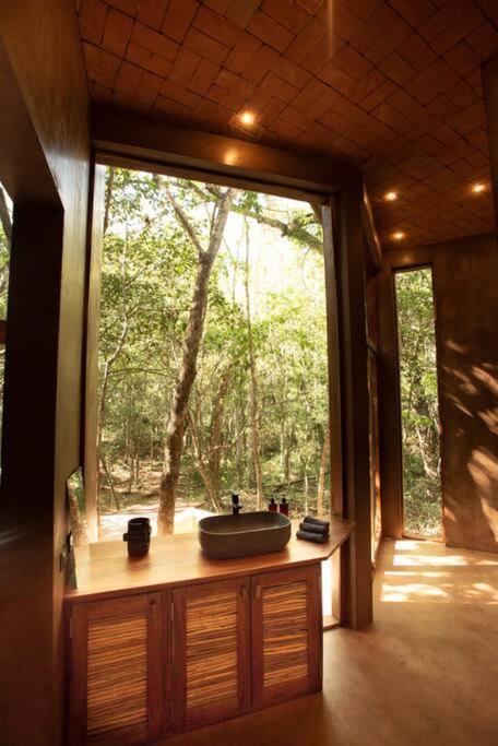 Ojo De Arbol, Boutique Cabin In The Real Jungle Тулум Экстерьер фото