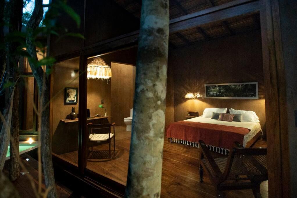 Ojo De Arbol, Boutique Cabin In The Real Jungle Тулум Экстерьер фото